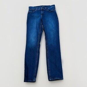 Mott & Bow Boyfriend Jeans Women 26x30 Medium Wash Stretch Denim